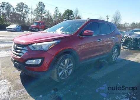 2015 Hyundai Santa Fe Sport 2.0L Turbo from USA, damaged, VIN 5XYZW4LA6FG233644